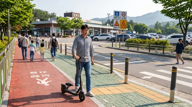 전동킥보드 고속도로 휴게소 이용 규정 — 고속도로에서 타도 될까, 안전한 이용 방법은?