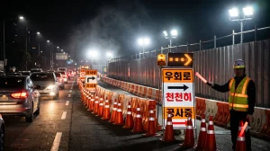 공사 중단·도로 통제 때 꼭 알아둘 것 — 공사 중단 시 도로·주차 통제 운전자 행동요령
